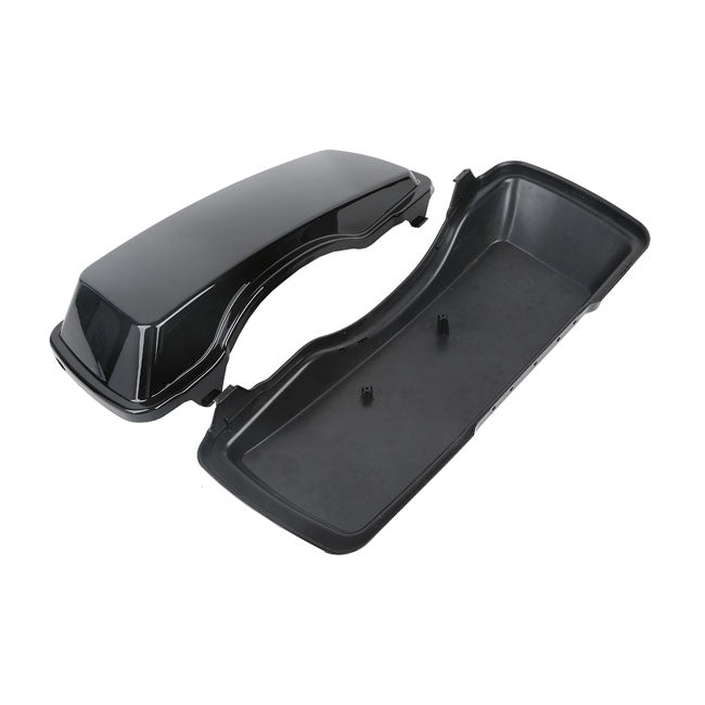 Saddlebag lid set. Black — 94-13 FLT/Touring (NU)