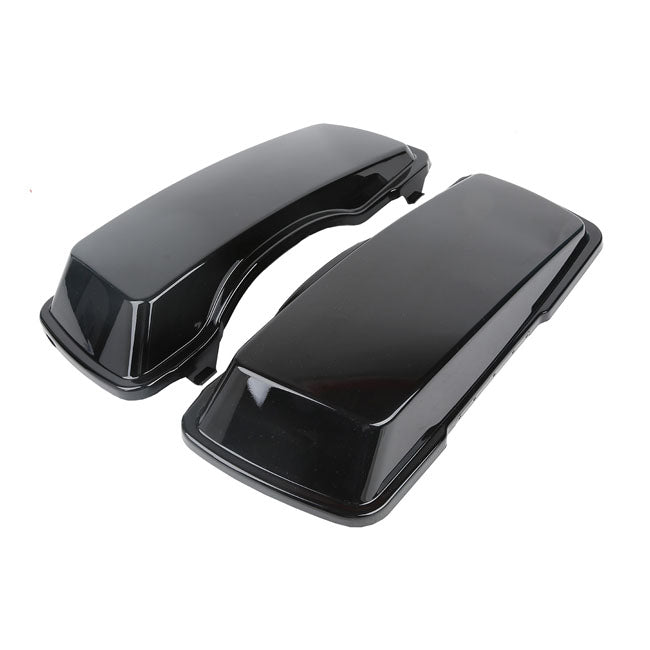 Saddlebag lid set. Black — 94-13 FLT/Touring (NU)