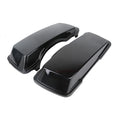 Saddlebag lid set. Black — 94-13 FLT/Touring (NU)