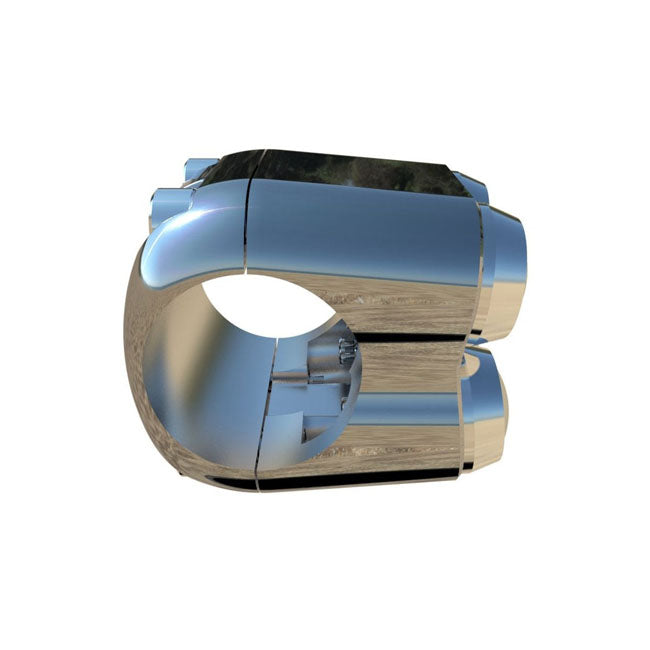 Motone, micro switch with 4 buttons. Chrome — For all motorcycles with 22mm / 7/8" handlebars