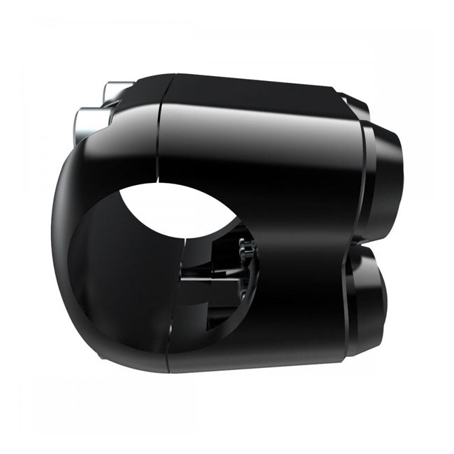 Motone, micro switch with 4 buttons. Black — For all motorcycles with 1" handlebars