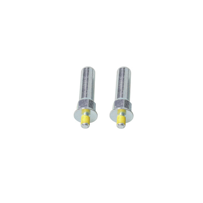 Wear peg, rider foot peg. Zinc — 08-11 (NU) FXCW/C; 17-22 (NU) FLHTKSE; FLHXSE; FLTRUSE; 20-22 (NU) FLTRXSE; 2023 (NU) FLTRXSEANV; 24-26 FLTRXSTSE; Various 07-22 (NU) XL Sportster; 09-12 (NU) XR1200/X; 25-26 RA1250ST Pan European