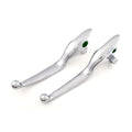 Handlebar lever kit, wide blade, chrome — Hydraulic operated clutch - 17-20 FLT/Touring; 19-20 Trikes (NU)