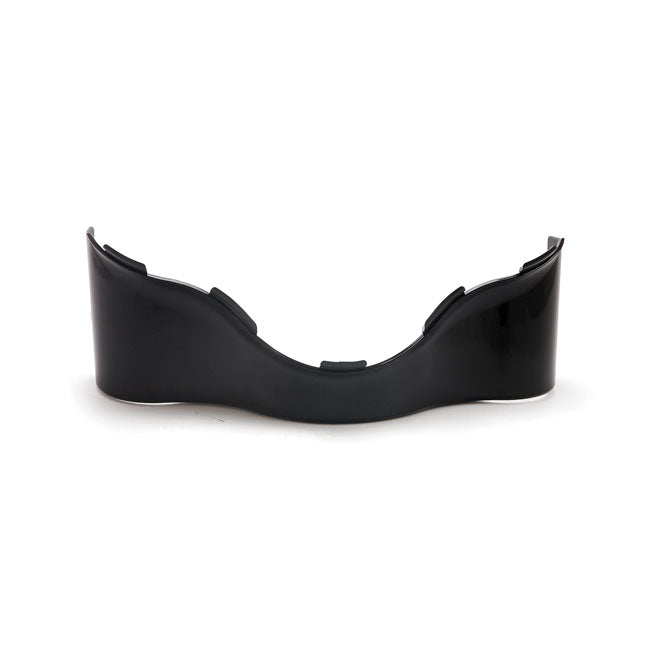 Lower outer batwing fairing trim skirt. Black