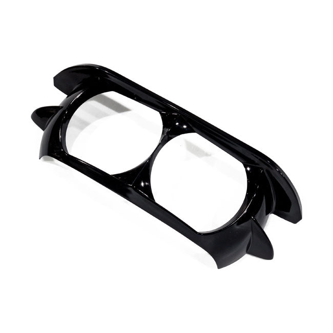 Lower outer batwing fairing trim skirt. Black
