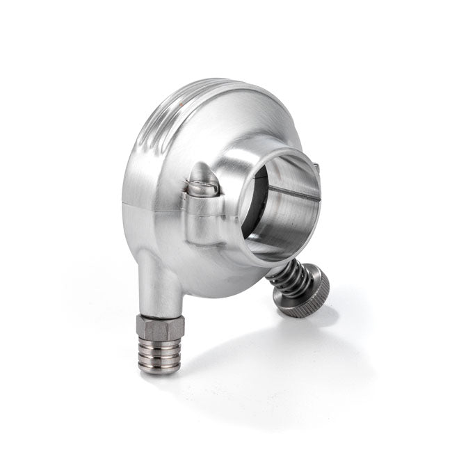 K-Tech 7/8" Deluxe throttle housing. Satin aluminum