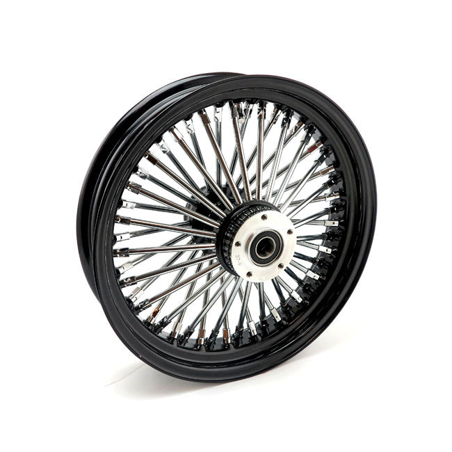 MCS radial 48 fat spoke front wheel 3.50 x 16 DF black