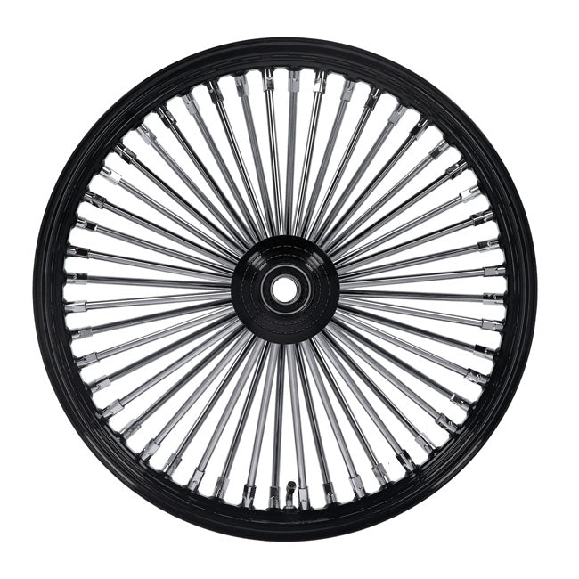 MCS radial 48 fat spoke front wheel 2.15 x 19 SF black