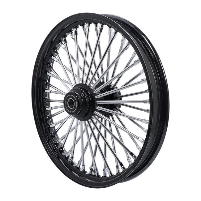 MCS radial 48 fat spoke front wheel 2.15 x 19 SF black