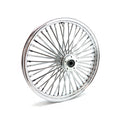 MCS radial 48 fat spoke front wheel 2.15 x 21 DF chrome