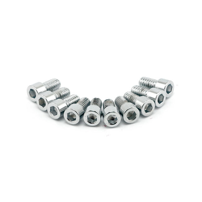 Colony 3/8-24 x 1 allen bolts polished chrome