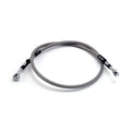 MCS by Goodridge brake line front, stainless clear coated — 2011 FXCWC Rocker with ABS (upper front to ABS box only) (NU)