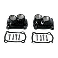M8 tappet block cover set. Black