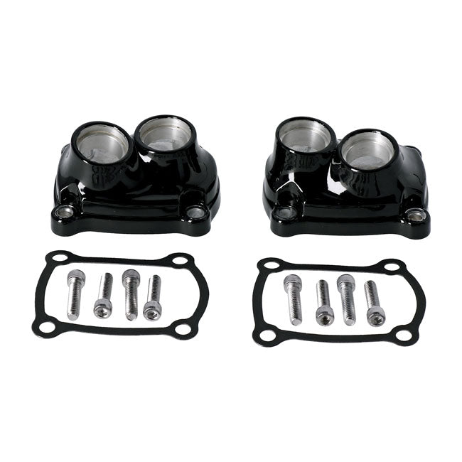 M8 tappet block cover set. Black