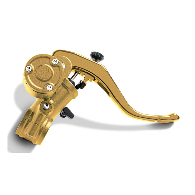 PM, Radial 9/16" hydraulic brake master cylinder, gold Ops
