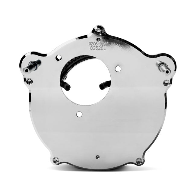 PM, Vision air cleaner kit. Chrome — 18-24 (NU) Softail; 17-25 FLT/Touring (excl. 24-25 FLHX; 2025 FLHXU; 24-25 FLTRX; 23-25 FLHXSE; 23-25 FLTRXSE; 24-25 FLTRXSTSE); 17-25 Trikes