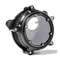 PM, Vision air cleaner kit, black Ops — 18-24 (NU) Softail; 17-25 FLT/Touring (excl. 24-25 FLHX; 2025 FLHXU; 24-25 FLTRX; 23-25 FLHXSE; 23-25 FLTRXSE; 24-25 FLTRXSTSE); 17-25 Trikes