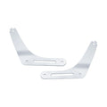 Kuryakyn, Mount brackets for multi-purpose backrest. Chrome — Softail: 18-24(NU)FLHC; FLHCS Heritage; 18-20(NU)FXBB Street Bob 107; 18-24(NU)FXBBS Street Bob 114; 2025 FXBB Street Bob 117; 18-20(NU)FLDE Deluxe; 18-21 FLSL(NU)Slim