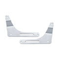 Kuryakyn, Mount brackets for multi-purpose backrest. Chrome — Softail; 18-20(NU)Softail FLFB Fat Boy 107; 18-24(NU)FLFBS Fat Boy 114; 2025 FLFB Fat Boy 117; 18-19(NU)FXBR Breakout 107; 18-22(NU)FXBRS Breakout 114; 23-25 FXBR Breakout 117