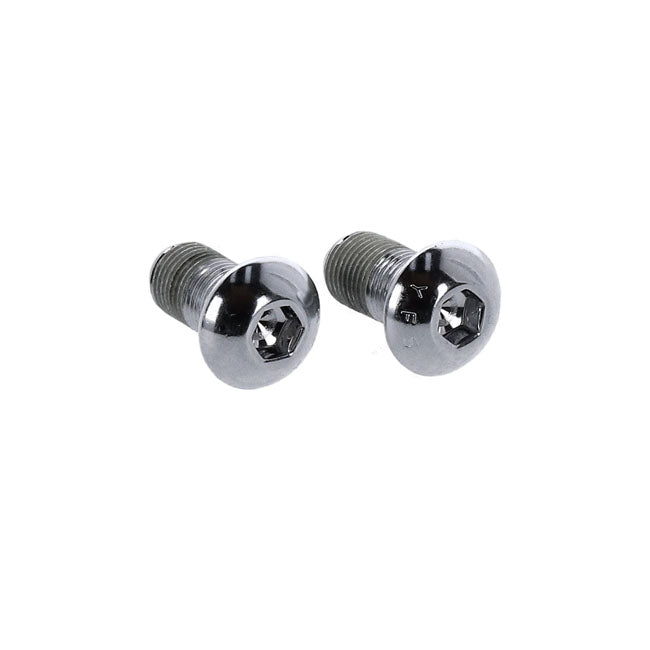M8 Softail passenger footpeg mount kit, 360° adj. Chrome