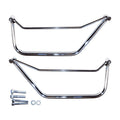 Longride saddlebag holder, chrome — Honda: 97-03 VT 750 Ace C2