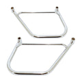 Longride saddlebag holder, chrome — Honda: 96-03 F6C Valkyrie