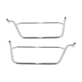 Longride saddlebag holder, chrome — Suzuki: 97-04 VZ800 Marauder