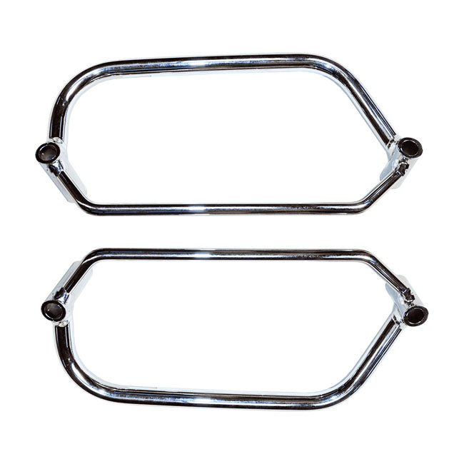 Longride saddlebag holder, chrome — Triumph: 04-18 Rocket 3 (III)