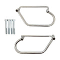 Longride saddlebag holder, chrome — Honda: 00-07 VT 750 DC Shadow Spirit / Black Widow / Slasher; 09-up VT750 C2B Phantom / Black Spirit; 07-15 VT750 C2 Shadow Spirit