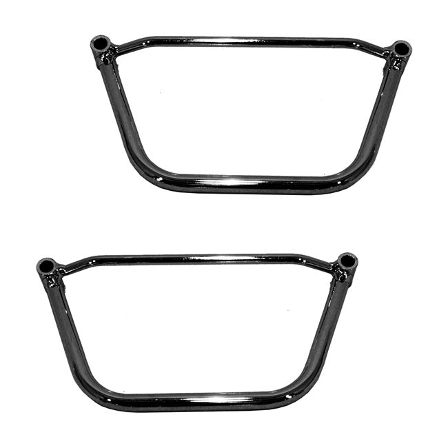 Longride saddlebag holder, chrome — Suzuki: 08-13 C1800R Intruder / Boulevard C109R / VL1800