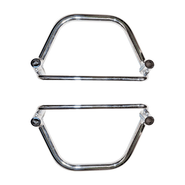 Longride saddlebag holder, chrome — Suzuki: 06-up M 1800R(2) Intruder / Boulevard M109R(2) / VZ1800 models