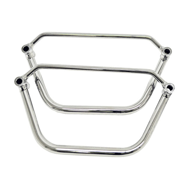 Longride saddlebag holder, chrome — Suzuki: 09-up VZ1500 / Intruder M1500 / Boulevard M90