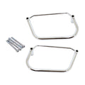 Longride saddlebag holder, chrome — Suzuki: 10-up VZ800 / Intruder M800 / Boulevard M50