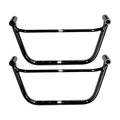 Longride saddlebag holder, chrome — Triumph: 03-up Speedmaster & 02-up Bonneville America models