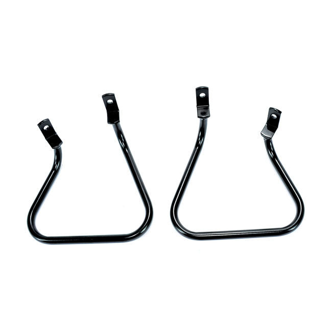 Longride saddlebag holder, black — Ducati: 16-20 Scrambler 400 & 800cc models