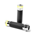 PM, Contour vision LED turn signal grips. Chrome — 74-22 H-D with single or dual throttle cables (Excl. Street) (NU)