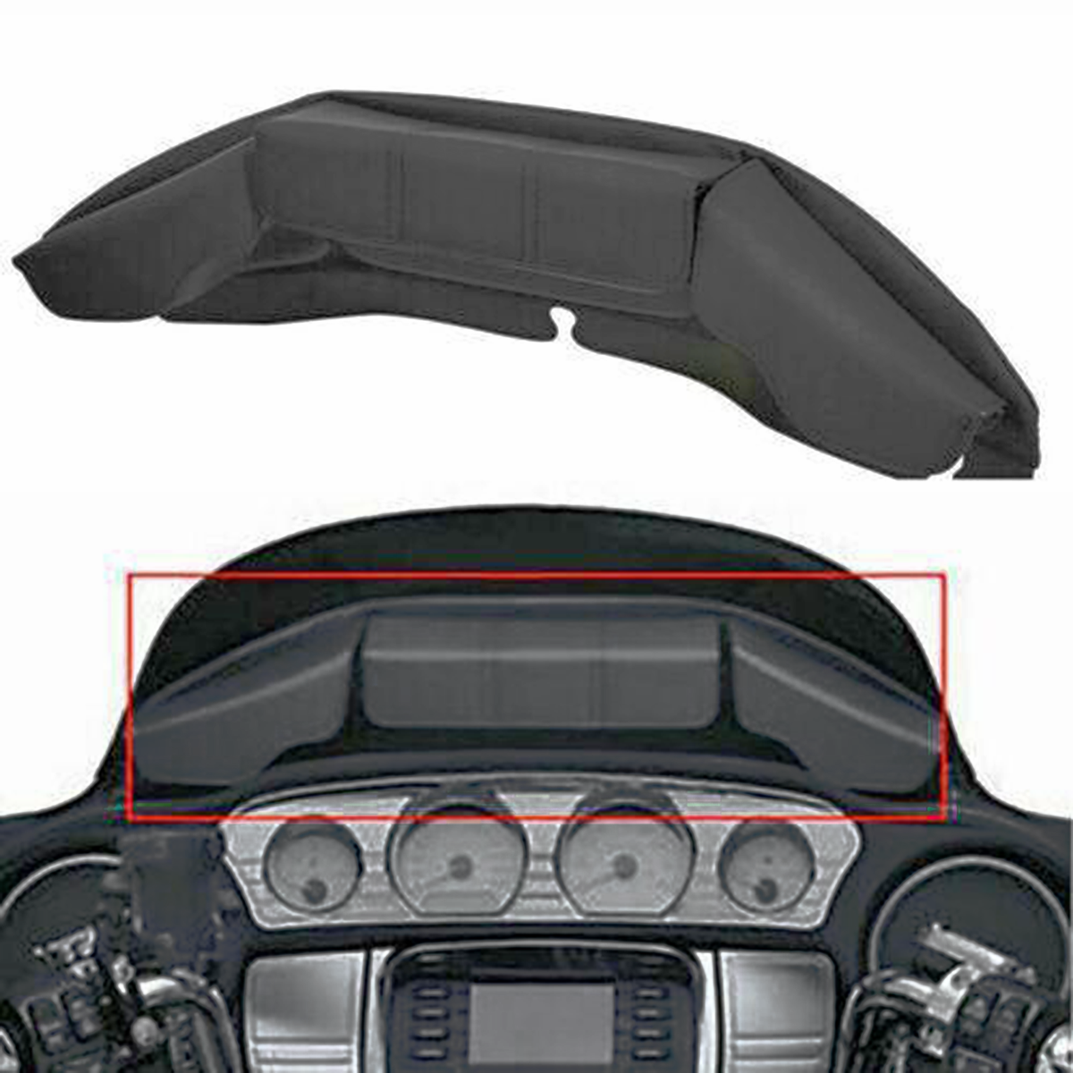 BATWING WINDSHIELD LUGGAGE POUCHES