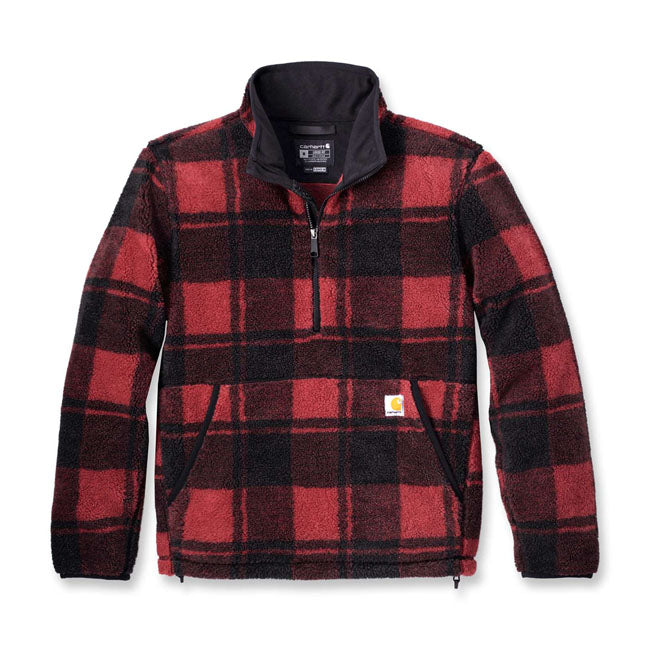 *2 WEEKS EXTRA TRANSIT TIME* Carhartt Fleece pullover crabapple/black