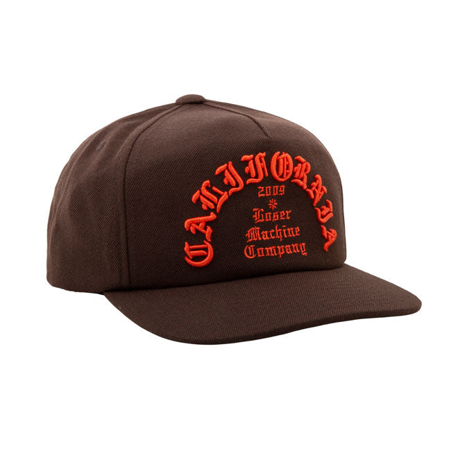 Loser Machine Fanatic Snapback cap brown