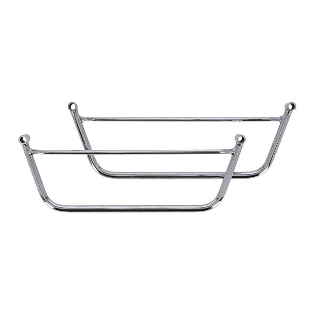 LongRide, saddlebag holder. Chrome — 86-05 Softail (NU)