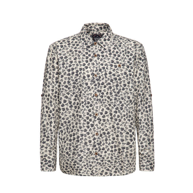 King Kerosin AOP shirt off white