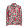 King Kerosin AOP shirt off dark red