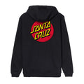 Santa Cruz Dot Chest hoodie black