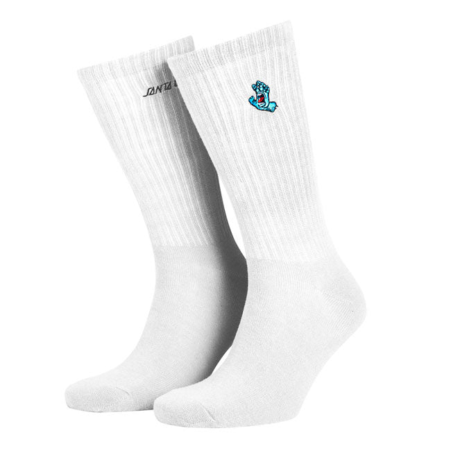 Santa Cruz Screaming Mini Hand socks white