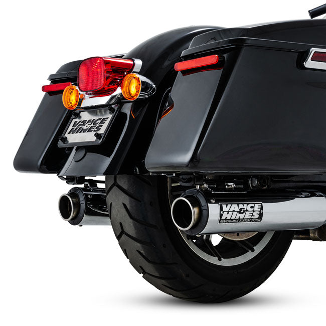 V&H, Supersport 400 slip-on mufflers. Chrome