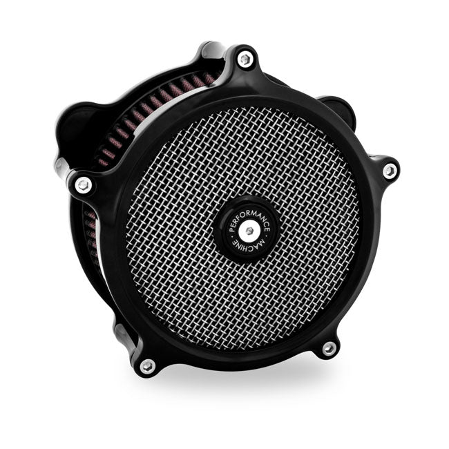 PM, ''Super Gas Interchange'' air cleaner kit. Black