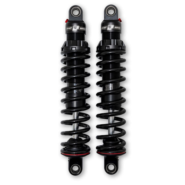 PS, 494 Sport series shock set. 12.5". STD Duty. Black — 91-17 Dyna (excl. 12-16 FLD Switchback)