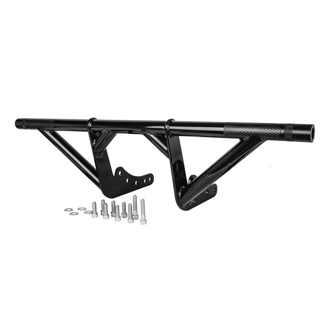 Burly Brand, Brawler crash bar kit M8 Softail. Front. Black