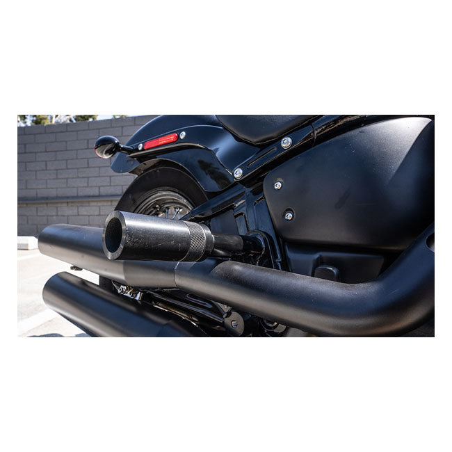 Burly Brand, Brawler crash bar kit M8 Softail. Rear. Black