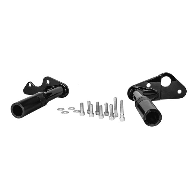 Burly Brand, Brawler crash bar kit M8 Softail. Rear. Black